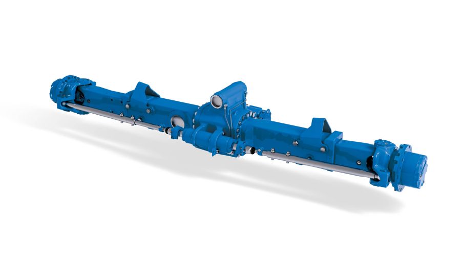 Directly driven steering FlexTrac Axle® for 14 tons